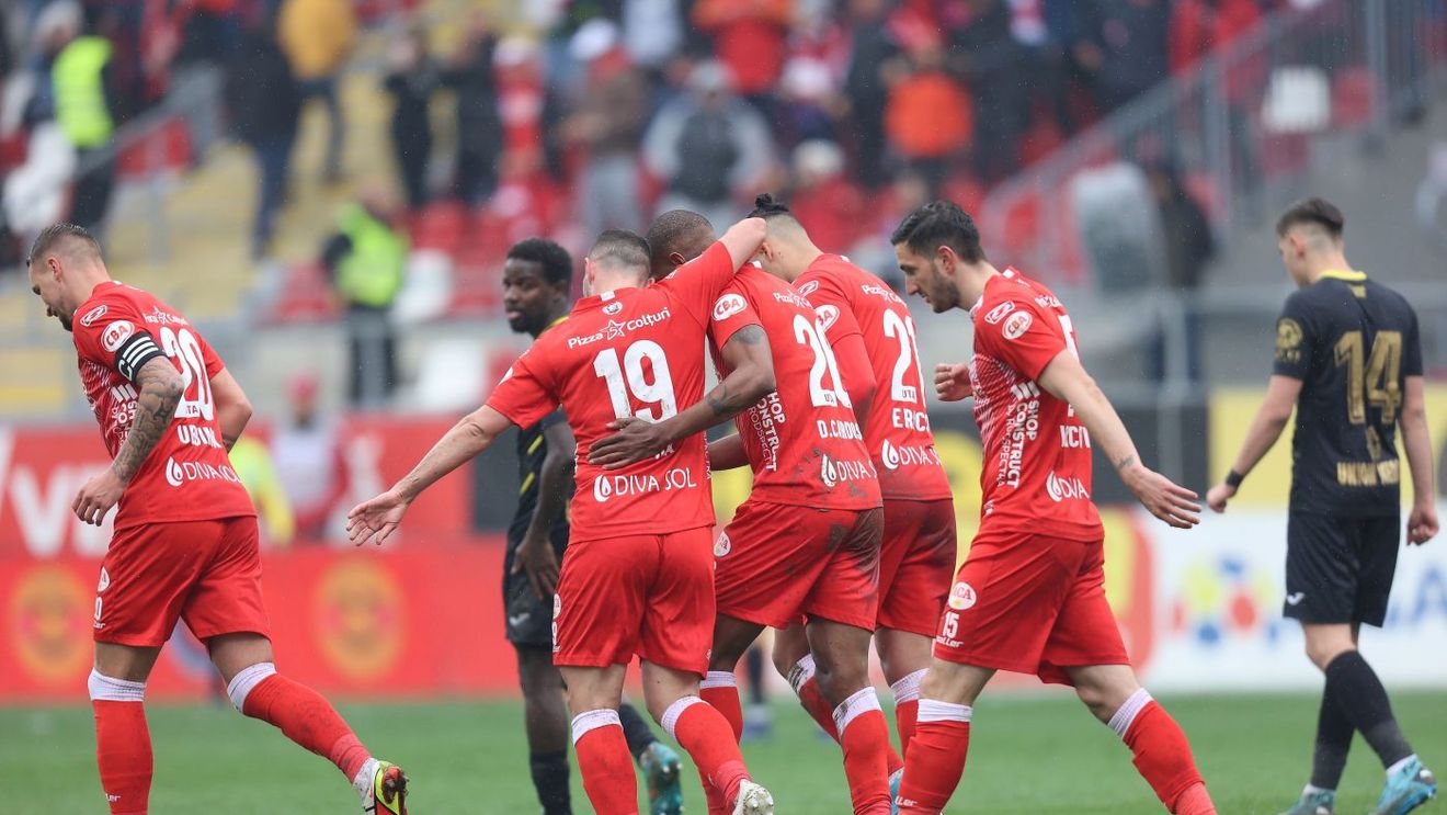 „Operațiunea grădinița”, rezolvată în prima jumătate de oră: UTA – Gaz Metan Mediaș 4-0