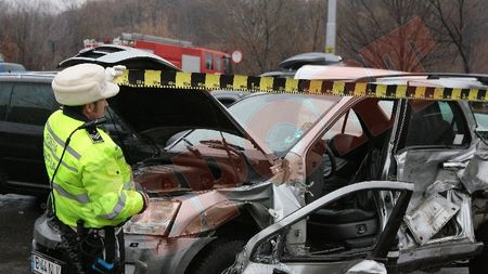 FOTO** Mircea Lucescu a fost implicat într-un grav accident rutier! VEZI imagini de la fața locului