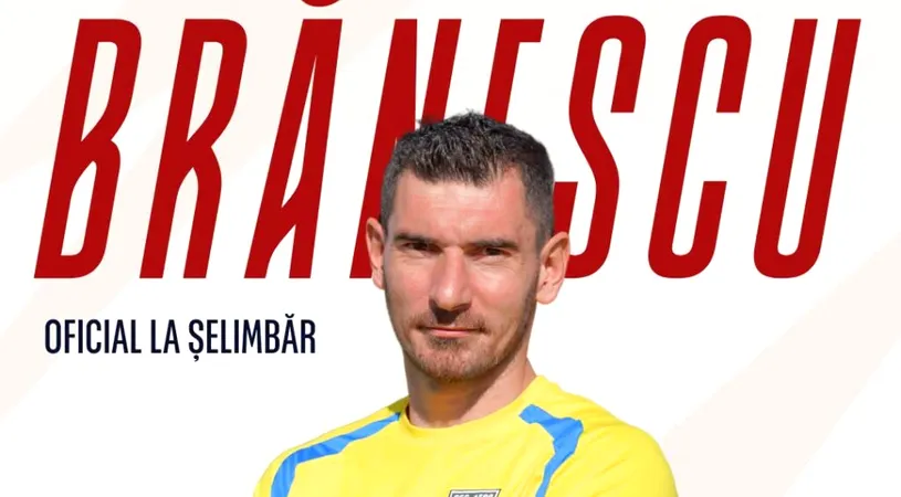 CSC Șelimbăr a anunțat acordul cu Laurențiu Brănescu! Portarul s-a întors în Liga 2