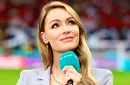 Prezentatoarea TV a rămas blocată când a văzut cine a apărut în spatele ei, în timp ce transmitea, în direct, înainte de Anglia – Olanda 2-1! „E gol complet?”