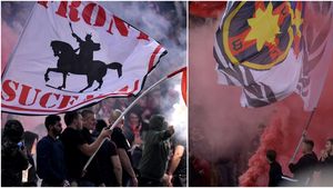 Au început tensiunile înainte de derby-ul FCSB - Dinamo: „Nu avem nicio scuză dacă nu batem!”. Suporterii și-au anunțat prezența la Berceni și Săftica