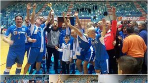 Spectacol pe teren în Polivalenta din Bănie, dar cu tribunele goale! UEFAntasticii Stelei au pierdut cu Dinamo și Craiova. "Știința" a câștigat "titlul" după 26 de ani