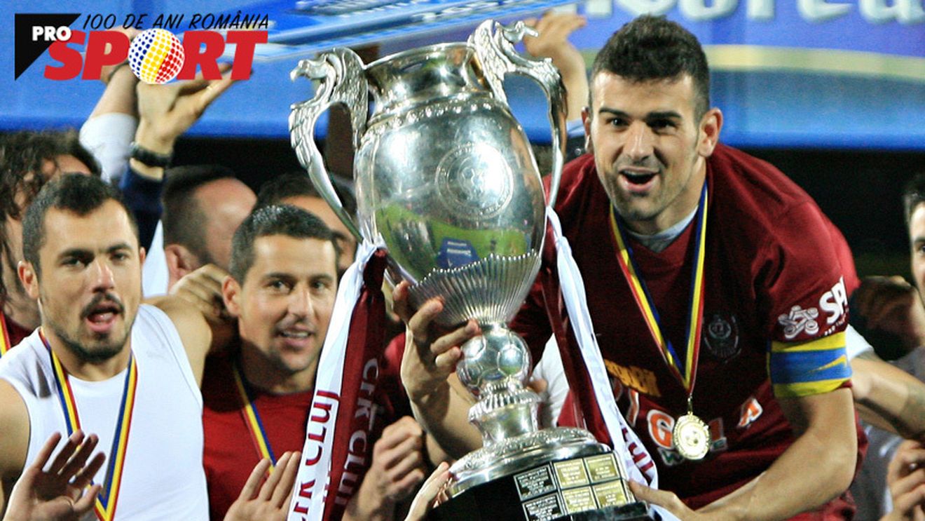 INTERVIU | Cadu: "A scăzut foarte mult fotbalul românesc. Aș schimba felul în care sunt manageriați banii, cu puțini bani faci echipe bune". Cum vede România fostul căpitan de la CFR și o mărturisire: "Unii au auzit doar de țigani și probleme" #România100 