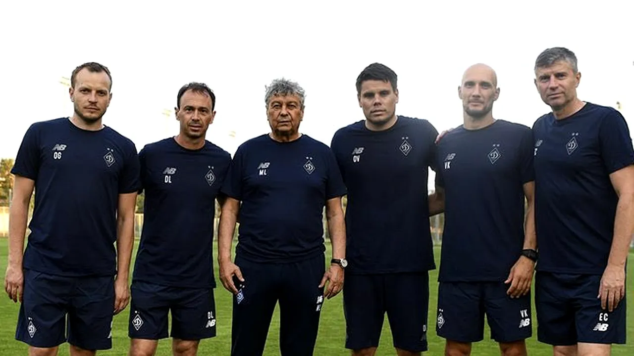 Cine sunt cei cinci oameni din staff-ul tehnic al lui Mircea Lucescu la Dinamo Kiev. Care este obiectivul echipei pentru noul sezon