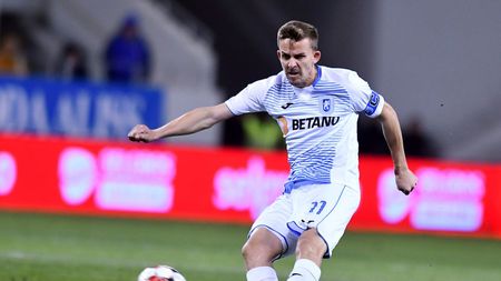 Nicușor Bancu, la un pas de fractură în meciul cu Astra. „Am luat degetul și l-am pus la loc”. Explicație haioasă privind golul. „Și eu puteam să fac mai mult... și portarul”