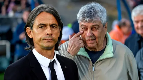 Mircea Lucescu i-a trimis un mesaj lui Pippo Inzaghi. Ce i-a cerut selecționerul României