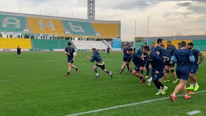 Rusia – România (sâmbătă, ora 13.00) | Ce s-a întâmplat azi la "antrenamentul căpitanului" cu rugbiștii conduși de Andy Robinson GALERIE FOTO VIDEO