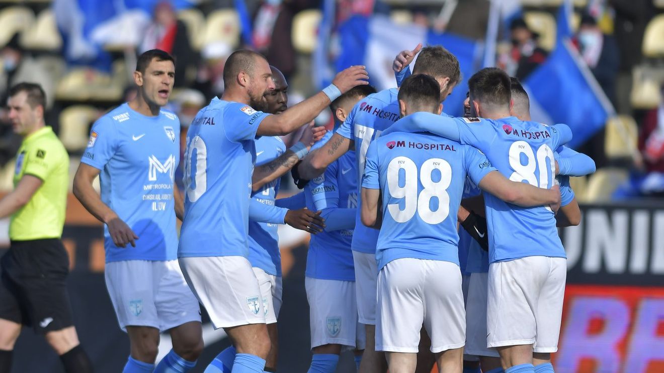 FC Voluntari - Gaz Metan Mediaș 3-1, în etapa 23 din Liga 1 | Ilfovenii continuă seria bună, iar medieșenii se îndreaptă către retrogradare