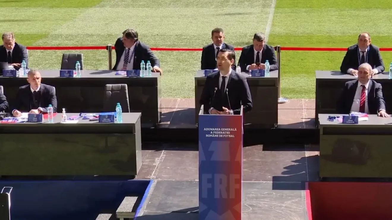 Reacții din lumea fotbalului după ce Răzvan Burleanu și-a anunțat candidatura pentru un nou mandat la șefia FRF: „O să stea acolo cât vor mușchii lui”