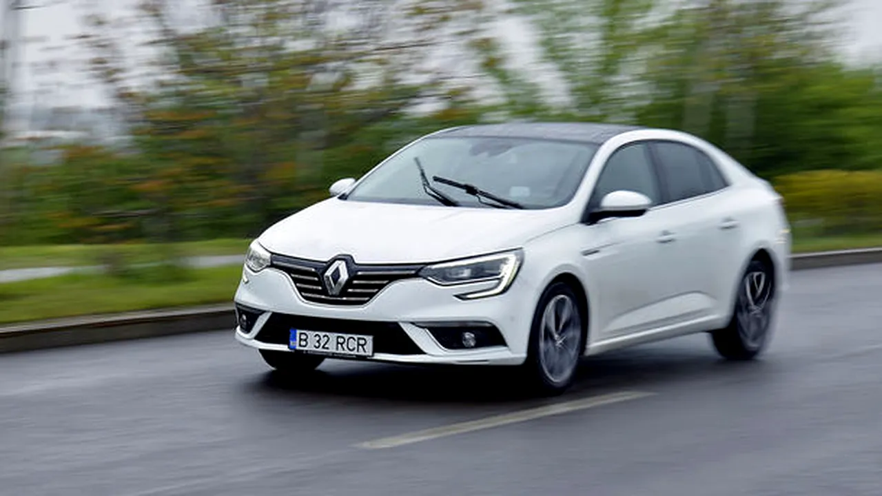 Test drive Renault Megane TCe 140 - Sedanul familist devine mai puternic