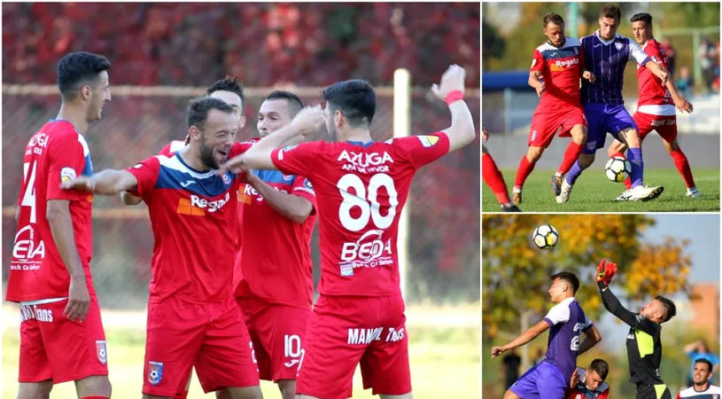 Chindia s-a chinuit o repriză cu ACS Poli, dar, apoi, s-a impus la scor.** Timișorenii își continuă parcursul dezastruos