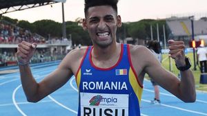 Atletul român Andrei Dorin Rusu a câștigat proba de 1.500 de metri la Meetingul indoor de la Bratislava