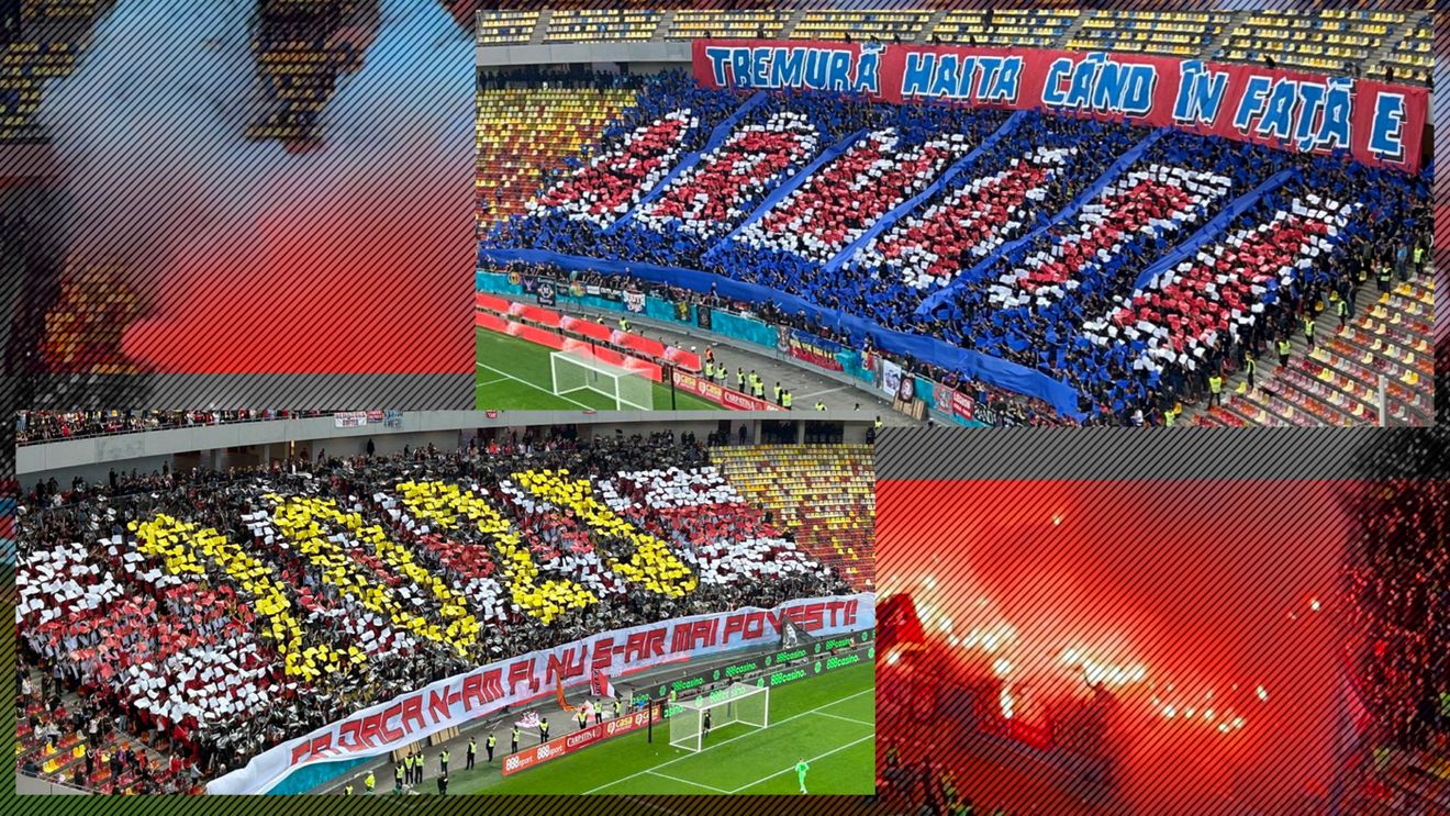 Cronica Ultras. Dinamo – Steaua, cu 20.000 de suporteri pe Arena Națională. „Câinii” s-au impus prin coregrafie, roș-albaștrii prin pirotehnie. Vezi AICI toate mesajele derby-ului| FOTO VIDEO EXCLUSIV