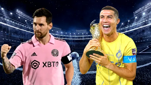 Messi, mai productiv decât Cristiano Ronaldo la plecarea din Europa! Nouă goluri în trei săptămâni și argentinianul e la un meci de primul trofeu cu Inter Miami | VIDEO