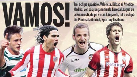Vamos a Bucarest!** Trei echipe din Spania și una din Portugalia se luptă pentru finala Europa League din acest an