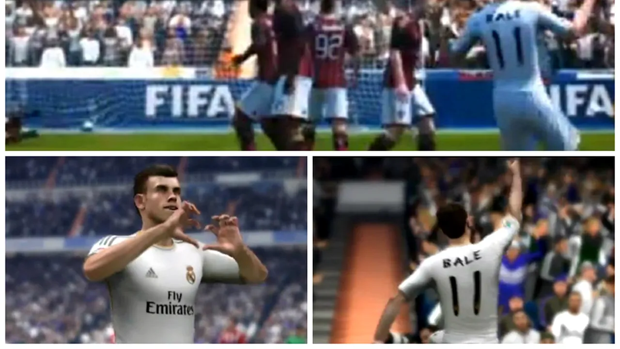 Bale a marcat primul gol pentru Real în FIFA 14! VIDEO - Faza pe care fanii vor să o vadă în meciul cu Barcelona
