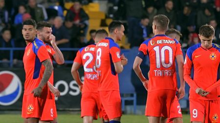 Faza la care toată lumea aștepta un gest de căpitan al lui Florin Tănase, dar decarul FCSB a fost prea egoist! Cum a reacționat Florinel Coman, după ce golgheterul Ligii 1 nu l-a lăsat pe el să execute lovitura de la 11 metri și ce au făcut colegii celor doi | VIDEO