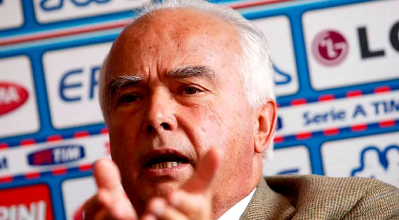 Doliu în Italia:** Președintele clubului Sampdoria Genova, Riccardo Garrone, a decedat