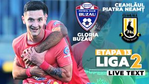 Remiză între Gloria Buzău și Ceahlăul. Cristian Pustai a mutat inspirat pe final și a obținut un punct în fața fostei sale echipe