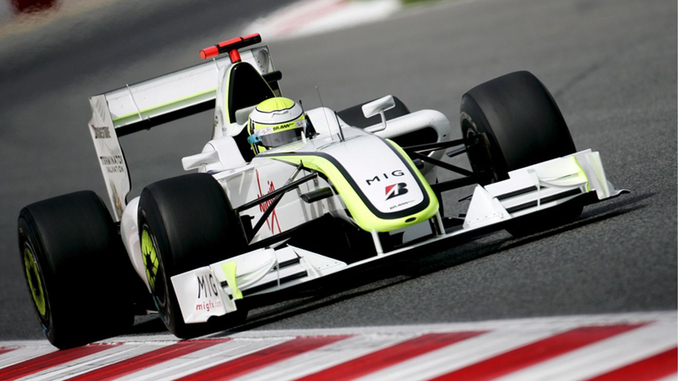 Button, în pole-position la Barcelona!