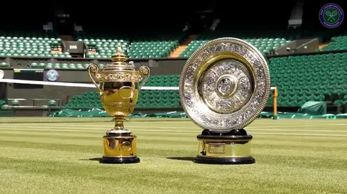 Cum arată trofeul de la Wimbledon 2019! VIDEO cu „bijuteria” turneului britanic
