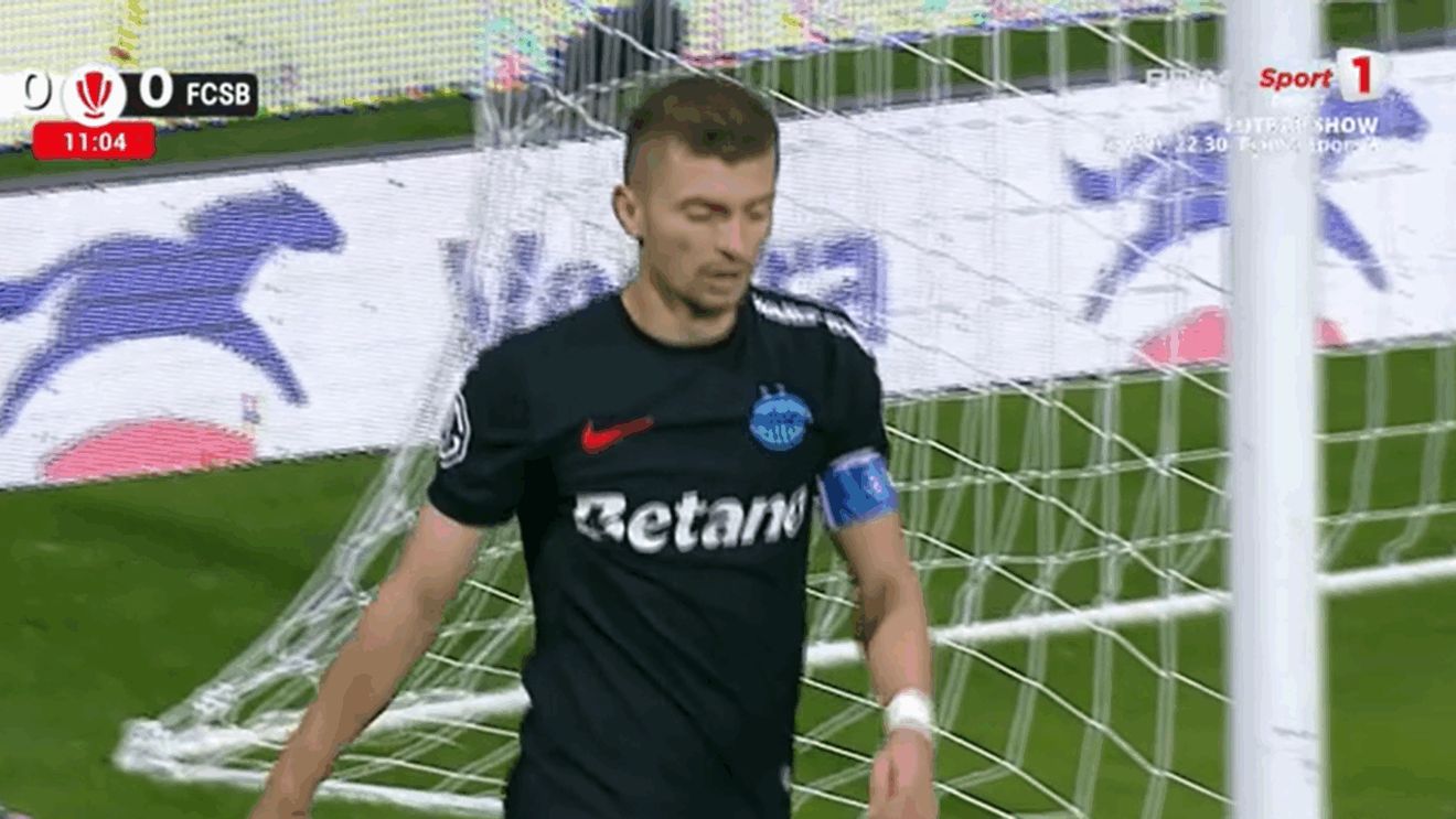 Vestiarul FCSB e rupt! Florin Tănase a țipat nervos la Thiam, direct pe teren