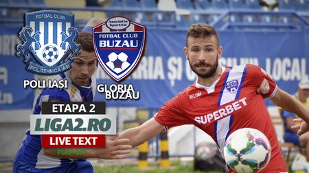 Poli Iaşi nu câștigă pentru a doua oară acasă în acest sezon, dar urcă pentru prima dată pe locul 1. Gloria Buzău a obținut scorul său preferat și în Copou