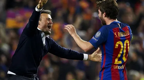 „Mulțumim, Mister”! Mesajele emoționante prin care jucătorii Barcelonei și-au luat la revedere de la Luis Enrique