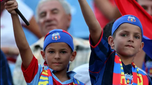 Steaua pentru copii!** Vicecampioana a lansat FCSB Kids