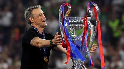 PSG – Inter 5-0. Luis Enrique nu s-a ferit de cuvinte după victoria triumfală: „Am vrut să facem istorie”