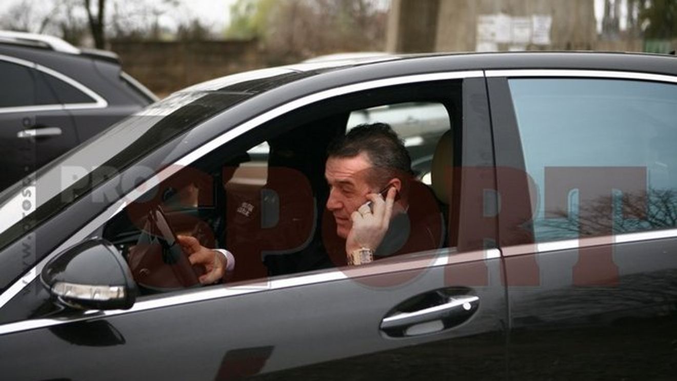 Se caută amprente! **Mașina lui Gigi Becali, cercetată de anchetatori!