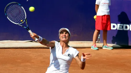 A cedat în semifinala cu principala favorită. Monica Niculescu, învinsă în trei seturi de italianca Sara Errani la BRD Bucharest Open