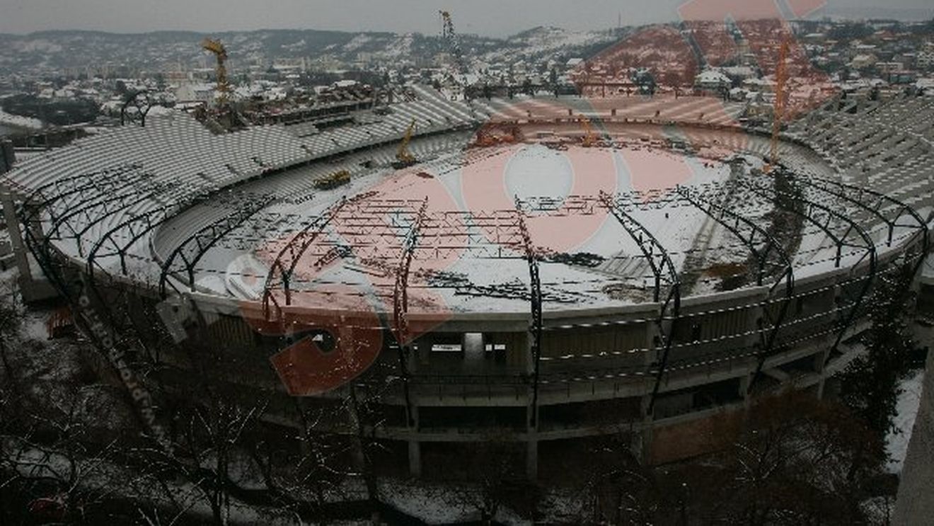 Vor EURO... de atletism pe Cluj Arena! FOTO** Proiectul a fost modificat, stadionul va fi mai mare! Vezi cum arată acum!