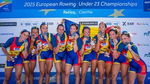 România a luat 6 medalii de aur la Europenele de canotaj! Suntem cea mai puternică forță a continentului