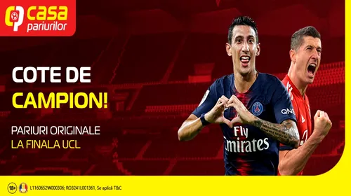 Ți-ai ales favorita? Uite 10 pariuri inedite care te pot face să te simți ca un campion, la finala PSG – Bayern