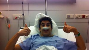 "Mașinăria" Marquez se îmbunătățește. Campionul din MotoGP și-a operat nasul