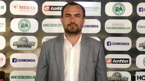 OFICIAL | Ionuț Badea e noul antrenor al Concordiei Chiajna!