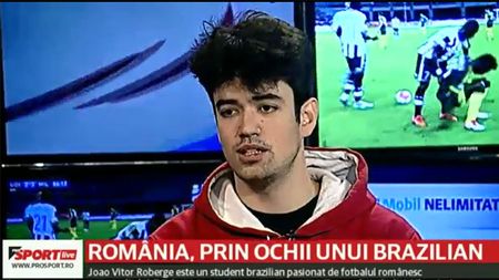 PROSPORT LIVE 23 septembrie | Cel mai excentric fan al Universității Craiova: Joao Vitor Roberge a venit din Brazilia pentru a realiza un documentar. Ce i-a plăcut și care a fost cea mai urâtă experiență