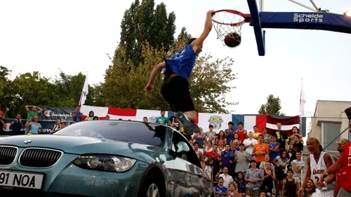 ÎNCEPE SHOW-ul!** Sport Arena Streetball... la turatie maxima!