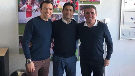 FOTO | Hagi, după Răzvan Marin. "Regele", pe Amsterdam ArenA la Ajax - Juventus