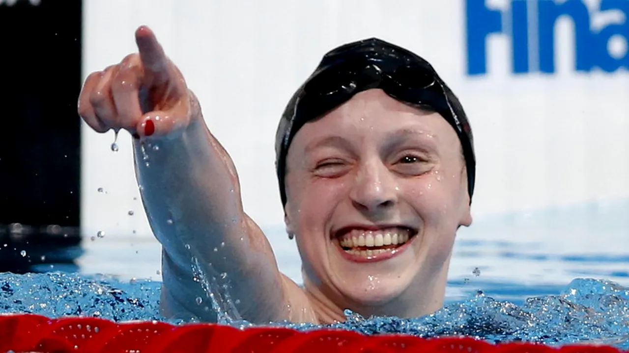 Katie Ledecky, record mondial în proba de 1.500 metri la CM de natație de la Kazan