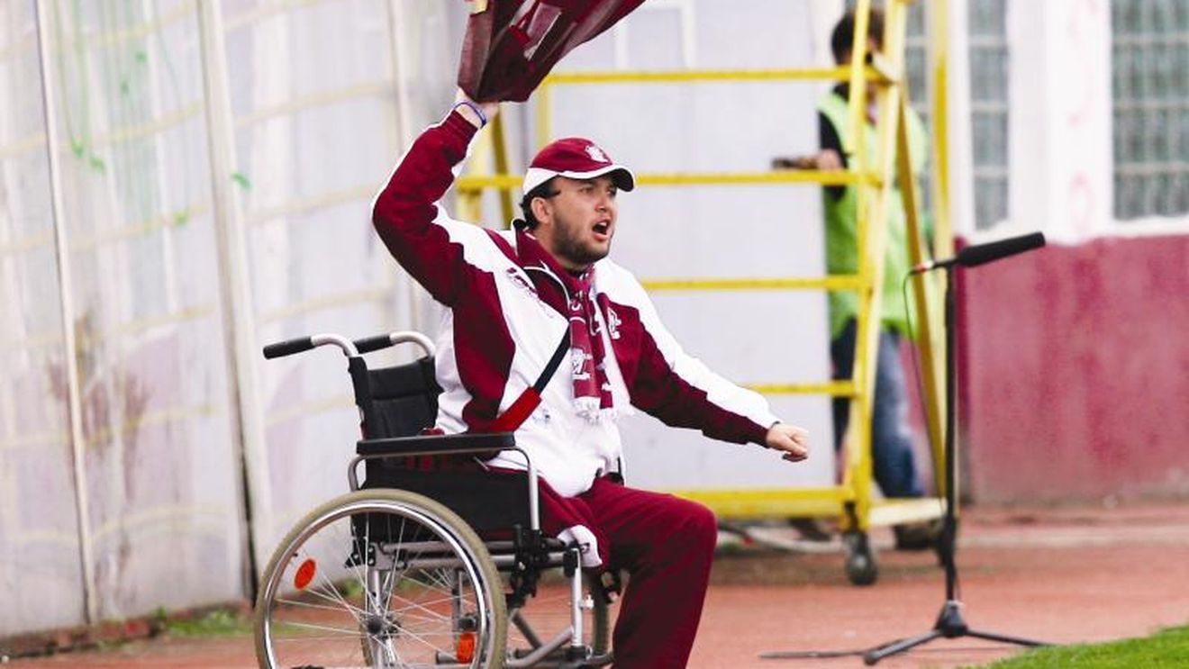 În treningul Rapidului** printre steliști