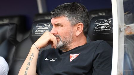 Adrian Mihalcea a explicat ce s-a întâmplat la UTA - Hermannstadt 1-0: „Stilul meu e mai agresiv”