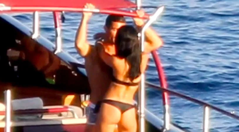 Misterul a fost dezlegat! FOTO: Cine este bruneta misterioasă alături de care Ronaldo a fost surprins pe un iaht