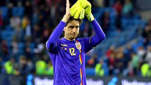 Ce performanță pentru Ciprian Tătărușanu! Este peste Manuel Neuer, Hugo Lloris sau Gianluigi Donnarumma