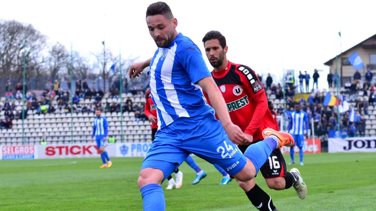 CS Universitatea Craiova s-a impus într-un meci amical cu FC Vaduz, scor 4-2