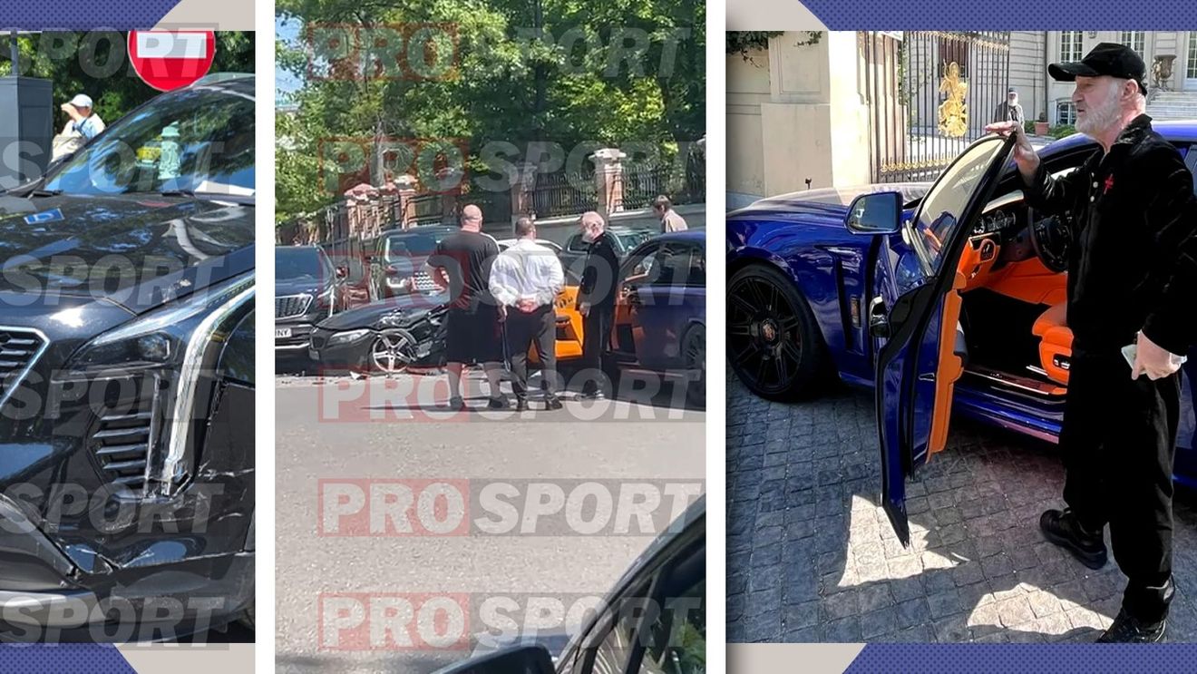 Gigi Becali și misterul accidentului cu Rolls-Royce-ul său de 500.000 de euro. Avem primele imagini de la fața locului: mașina miliardarului, implicată într-un carambol cu alte două vehicule. „O fi făcut Luțu”. EXCLUSIV