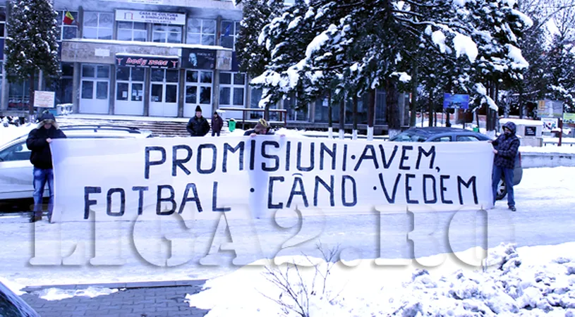 Suporterii Jiului au ieșit în stradă:** 