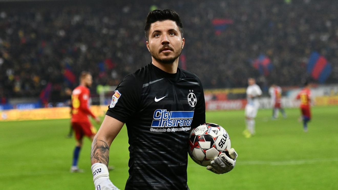 Cristi Bălgrădean, blocat de FRF la FCSB. Când va putea ajunge portarul la CFR Cluj