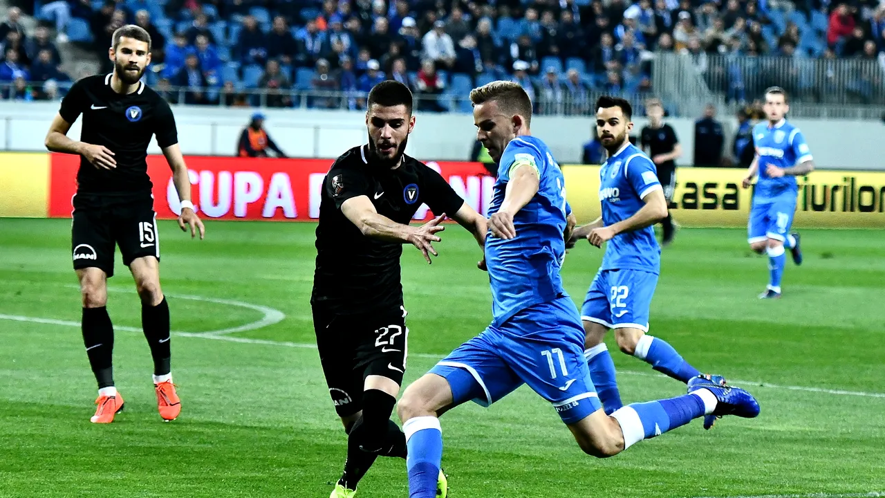 Cupa României | U Craiova - Viitorul 1-2. Rivaldinho a dat lovitura în Bănie, pe final, după ce Ianis Hagi a inventat un assist genial! Houri și Bancu au mai marcat